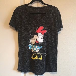 Minnie Mouse v neck shirt